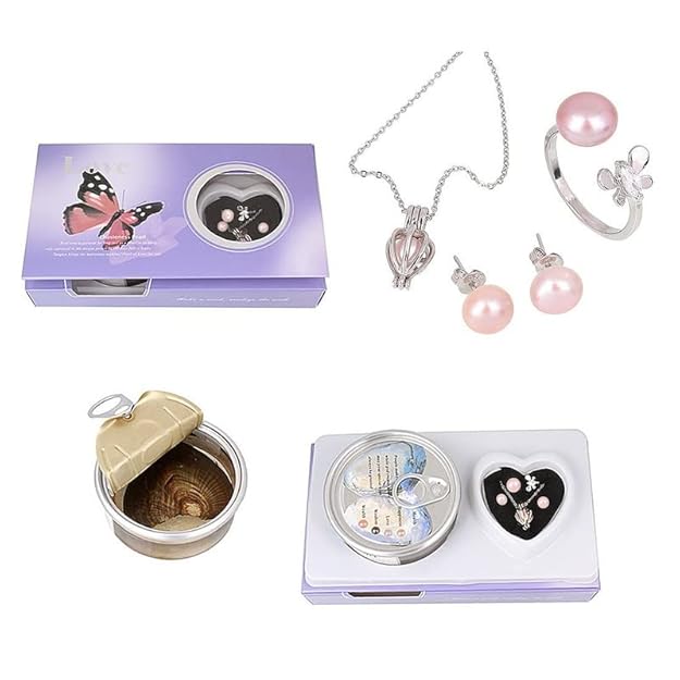 Wish Pearl Necklace Gift Set โ Discover the Hidden Pearl of Love