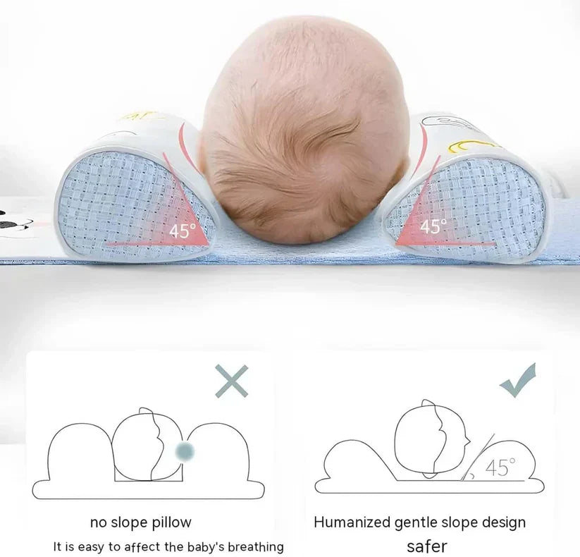Baby Shaping Head Support | Head Shape Protection | Premium Quality | Cotton-Soft Sleep Essential