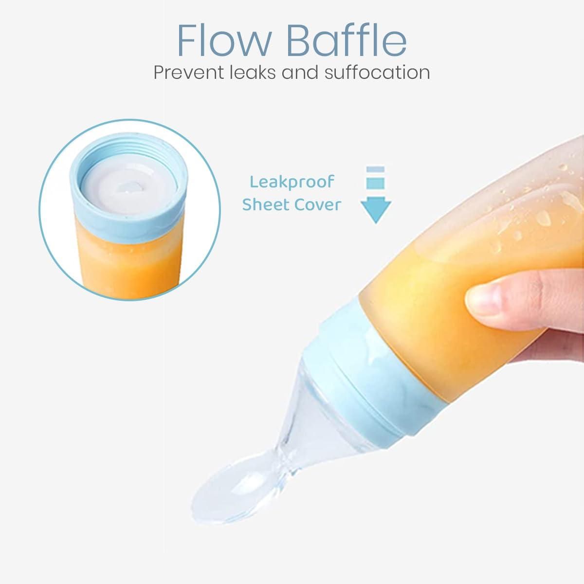 Premium Baby Food Squeeze Feeder Spoon — Feed with Love, Comfort & Precision