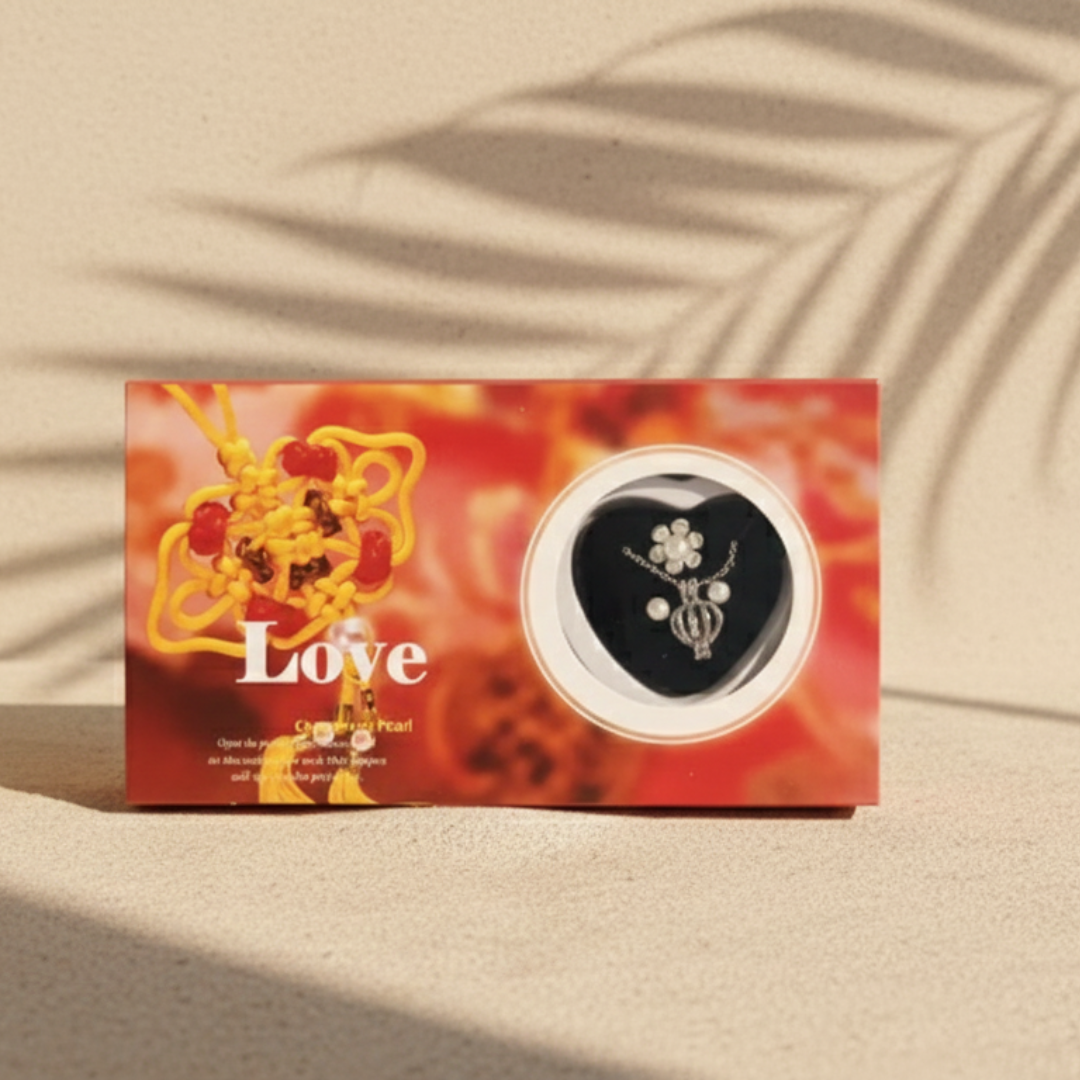 Eternal Pearl Necklace-Open a Real Oyster & Discover a Pearl Inside