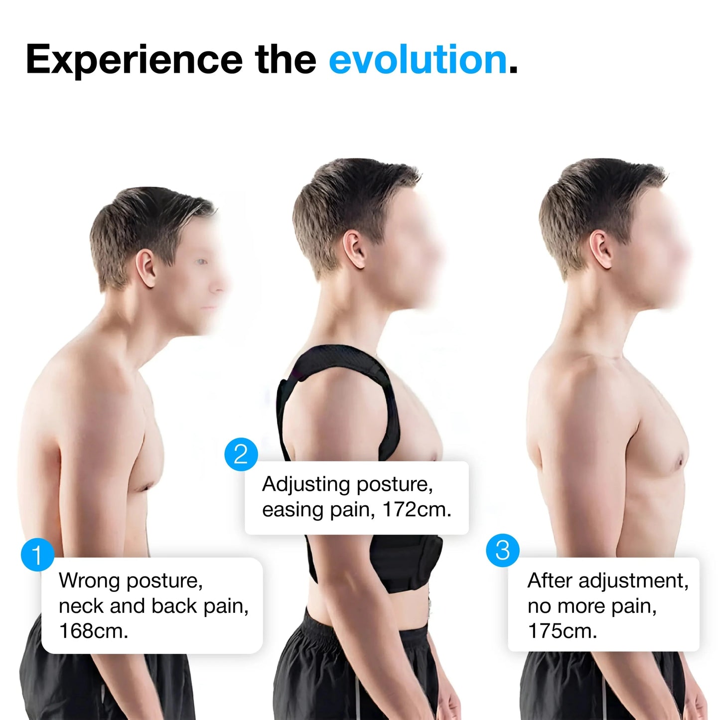 Adjustable Back Posture Corrector – Relieve Back & Shoulder Pain Instantly