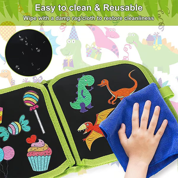 Kids Erasable Book Doodle Set | Magic Drawing Book for Kids π¨