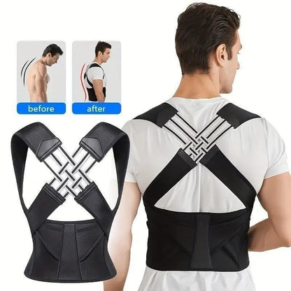 Adjustable Back Posture Corrector – Relieve Back & Shoulder Pain Instantly