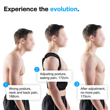 Adjustable Back Posture Corrector – Relieve Back & Shoulder Pain Instantly