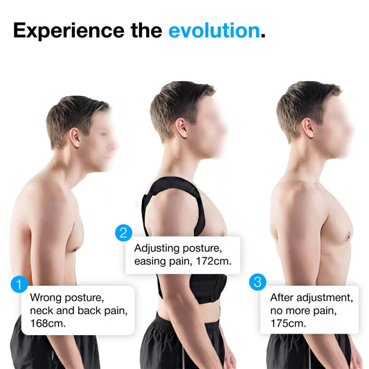 Adjustable Back Posture Corrector – Relieve Back & Shoulder Pain Instantly